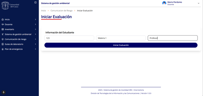 Proyecto módulo de evaluación